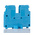 Wago 869 Series Blue DIN Rail Terminal Block, 2.5mm², Single-Level, Cage Clamp Termination, ATEX, IECEx