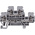 Wago 870 Series Grey Terminal Block, 2.5mm², Double-Level, Cage Clamp Termination