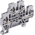 Wago 870 Series Grey Terminal Block, 2.5mm², Double-Level, Cage Clamp Termination