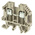 Weidmuller WDU Series Brown Feed Through Terminal Block, 6mm², Single-Level, Screw Termination