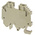 Weidmuller WDU Series Brown Feed Through Terminal Block, 6mm², Single-Level, Screw Termination