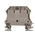 Weidmuller WDU Series Dark Beige DIN Rail Terminal Block, 10mm², 1-Level, Screw Termination, ATEX