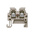 Weidmuller WDU Series Dark Beige DIN Rail Terminal Block, 1.5mm², Single-Level, Screw Termination, ATEX, IECEx