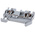 Phoenix Contact ST 4 Series Grey DIN Rail Terminal Block, 0.2 → 6mm², Single-Level, Spring Clamp Termination