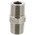 Legris Stainless Steel Hexagon Straight Coupler 1/4in R(T) Male x 1/4in R(T) Male