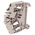 Weidmuller ZDU Series Beige Feed Through Terminal Block, 2.5mm², Single-Level, Clamp Termination