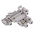 Phoenix Contact UKKB3 Series Grey Double Level Terminal Block, 0.2 → 2.5mm², Double-Level, Screw Termination