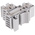 Phoenix Contact UKKB3 Series Grey Double Level Terminal Block, 0.2 → 2.5mm², Double-Level, Screw Termination