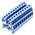 Entrelec SNA Series Blue DIN Rail Terminal Block, 6mm², Single-Level, Screw Termination