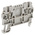 Weidmuller ZDU Series Brown Standard Din Rail Terminal, 1.5mm², Single-Level, Clamp Termination