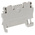 Weidmuller ZDU Series Brown Standard Din Rail Terminal, 1.5mm², Single-Level, Clamp Termination