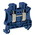 Phoenix Contact UT 10 BU Series Blue Feed Through Terminal Block, 0.5 → 16mm², Single-Level, Screw Termination,