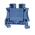 Phoenix Contact UT 10 BU Series Blue Feed Through Terminal Block, 0.5 → 16mm², Single-Level, Screw Termination,