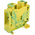 Phoenix Contact UT 16-PE Series Green/Yellow Earth Terminal Block, 1.5 → 25mm², Single-Level, Screw Termination,