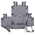 Phoenix Contact UTTB 2.5 Series Grey Double Level Terminal Block, 0.14 → 4mm², Double-Level, Screw Termination,