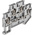 Phoenix Contact STTB 2.5 Series Grey Double Level Terminal Block, 0.08 → 4mm², Double-Level, Spring Clamp