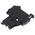 Phoenix Contact Clipline Series Black Fused DIN Rail Terminal, Single-Level, Spring Clamp Termination, Fused