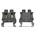 Phoenix Contact UT 6 Series Grey Feed Through Terminal Block, 0.2 → 10mm², Single-Level, Screw Termination, ATEX