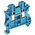 Phoenix Contact UT 4 BU Series Blue Feed Through Terminal Block, 0.14 → 4mm², Single-Level, Screw Termination,