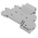 Phoenix Contact DIKD 1.5 Series Grey DIN Rail Terminal Block, Triple-Level, Screw Termination