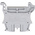 Legrand 371 Series Grey DIN Rail Terminal Block, 2.5mm², Single-Level, Screw Termination