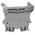 Legrand 371 Series Grey DIN Rail Terminal Block, 6mm², Single-Level, Screw Termination