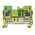 Phoenix Contact PT 2.5-PE Series Green/Yellow Earth Terminal Block, 0.14 → 4mm², Single-Level, Push In