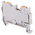 Phoenix Contact PT 2.5 Series Grey Feed Through Terminal Block, 0.14 → 4mm², Single-Level, Push In Termination,