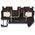 Phoenix Contact PT 4-FSI/F-LED 24 Series Black Fused DIN Rail Terminal, 4mm², Single-Level, Push In Termination, Fused