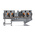 Phoenix Contact PT 4-QUATTRO Series Grey Feed Through Terminal Block, 0.2 → 6mm², Single-Level, Push In