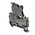 Phoenix Contact PT 4-HESILED 24 (5X20) Series Black Fused DIN Rail Terminal, 0.2 → 6mm², Single-Level, Push In