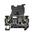 Phoenix Contact PT 4-HESILED 24 (5X20) Series Black Fused DIN Rail Terminal, 0.2 → 6mm², Single-Level, Push In