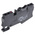 Phoenix Contact ST 4-FSI/C-LED 24 Series Black Fused DIN Rail Terminal, Single-Level, Spring Clamp Termination