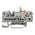 Wago TOPJOB S, 2002 Series Grey Disconnect Terminal Block, 2.5mm², Single-Level, Push-In Cage Clamp Termination, ATEX,