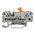 Wago TOPJOB S, 2002 Series Grey Disconnect Terminal Block, 2.5mm², Single-Level, Push-In Cage Clamp Termination, ATEX,