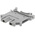 Phoenix Contact UK3 N Series Grey DIN Rail Terminal Block, Single-Level, Screw Termination