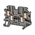 Phoenix Contact UT 2.5-QUATTRO Series Grey DIN Rail Terminal Block, Single-Level, Screw Termination