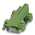 Phoenix Contact UMSTBHK 2.5/10-G Series Green DIN Rail Terminal Block, 0.2 → 2.5mm², Single-Level, Screw