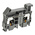 Phoenix Contact PT 6 Series Grey Feed Through Terminal Block, 10mm², Single-Level, Push In Termination