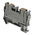 Phoenix Contact PT 6 Series Grey Feed Through Terminal Block, 10mm², Single-Level, Push In Termination