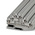 Phoenix Contact Clipline Series Grey Feed Through Terminal Block, 4mm², Triple-Level, Spring Clamp Termination