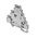 Phoenix Contact UT 2.5-3L Series Grey DIN Rail Terminal Block, Triple-Level, Screw Termination