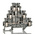 Phoenix Contact UT 2.5-3PV Series DIN Rail Terminal Block
