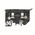 Weidmüller W Series Black Fused DIN Rail Terminal, 4mm², Single-Level, Screw Termination, Fused