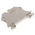 Weidmuller W Series Beige Disconnect Terminal Block, 2.5mm², Single-Level, Screw Termination