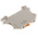 Weidmuller W Series Beige Disconnect Terminal Block, 2.5mm², Single-Level, Screw Termination