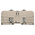 Weidmuller WFF Series Dark Beige DIN Rail Terminal Block, 6 → 150mm², Single-Level, Bolt Termination