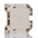 Weidmuller W Series Dark Beige Feed Through Terminal Block, 70mm², Single-Level, Screw Termination