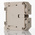 Weidmuller WDU Series Dark Beige Feed Through Terminal Block, 21.15mm², Single-Level, Screw Termination, ATEX, IECEx