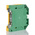 Weidmuller W Series Green, Yellow DIN Rail Terminal Block, 50mm², Single-Level, Screw Termination